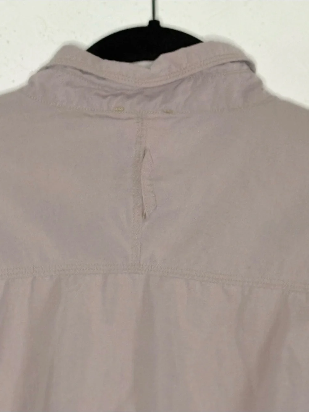 The North Face Men’s Large L/S Hiking Roll Sleeve Camp Outdoor Shirt Gray Button